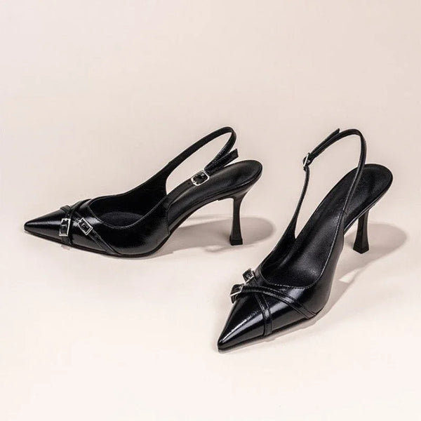 Fashionable Pointed Toe Shallow Mouth New High-heeled Shoes NO:602