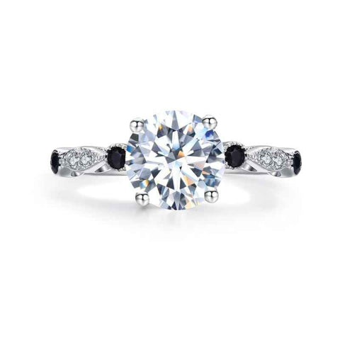 Effortlessly Chic Centre Stone Designed Ring