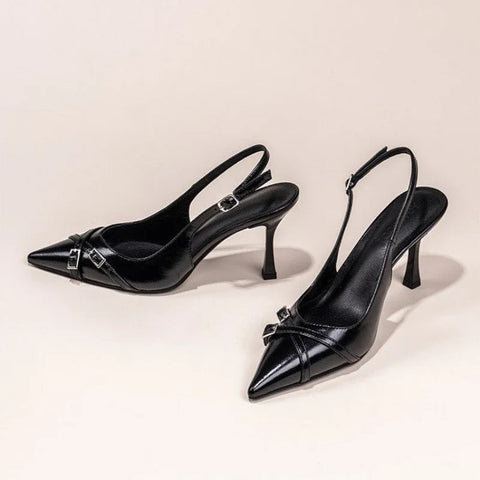 Fashionable Pointed Toe Shallow Mouth New High-heeled Shoes NO:602