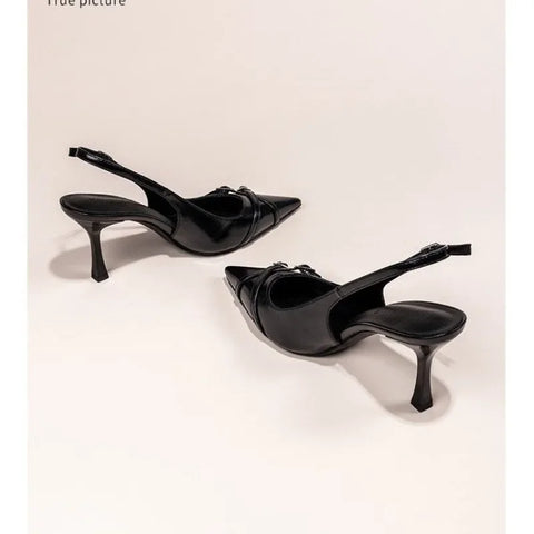 Fashionable Pointed Toe Shallow Mouth New High-heeled Shoes NO:602