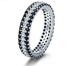 Classic Sterling Black Silver Ring