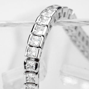 Classic Princess Diamond Tennis Bracelet