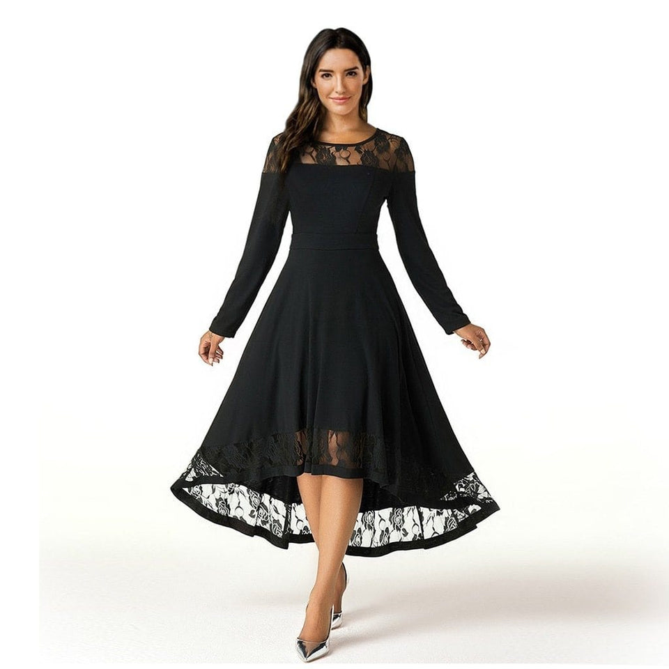 Casual Long Sleeve Flannel Dress