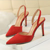 High Heel Suede Women Shoes