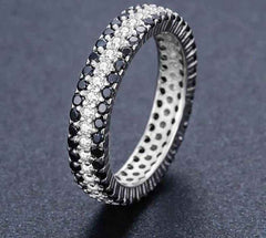 Classic Sterling Black Silver Ring