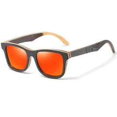 Designer wooden Frame Polarized Sunglases