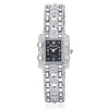 Silver Stainless Steel Crystal Watch