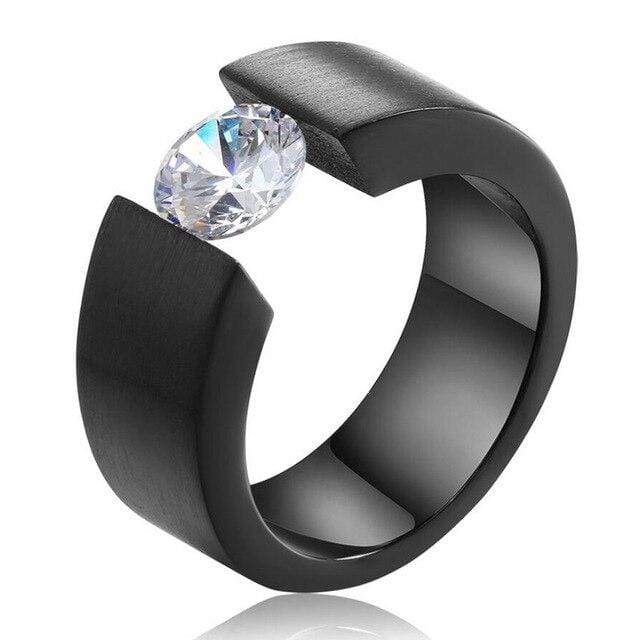 Effortlessly Designed Stone Encrusted Ring