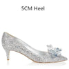 Cinderella Rhinestone High Heels Shoes