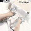 Cinderella Rhinestone High Heels Shoes