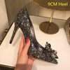 Cinderella Rhinestone High Heels Shoes