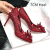 Cinderella Rhinestone High Heels Shoes