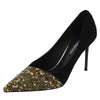 Rhinestone  High Heel Designed Shoes