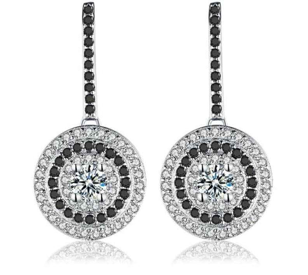 Silver Zirconia Stud Earrings