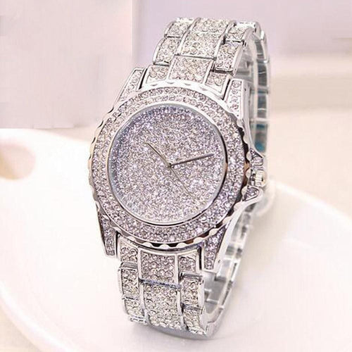 Luxury Diamond Rhinestone Bracelet Watch