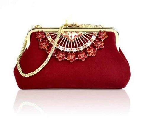 Diamond Decorated Banquet bag