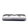 Cross Body B&W Diamond Clutch
