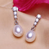 Sterling Silver Pearl studded Earring