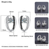 Oval Zirconia Stud Earrings